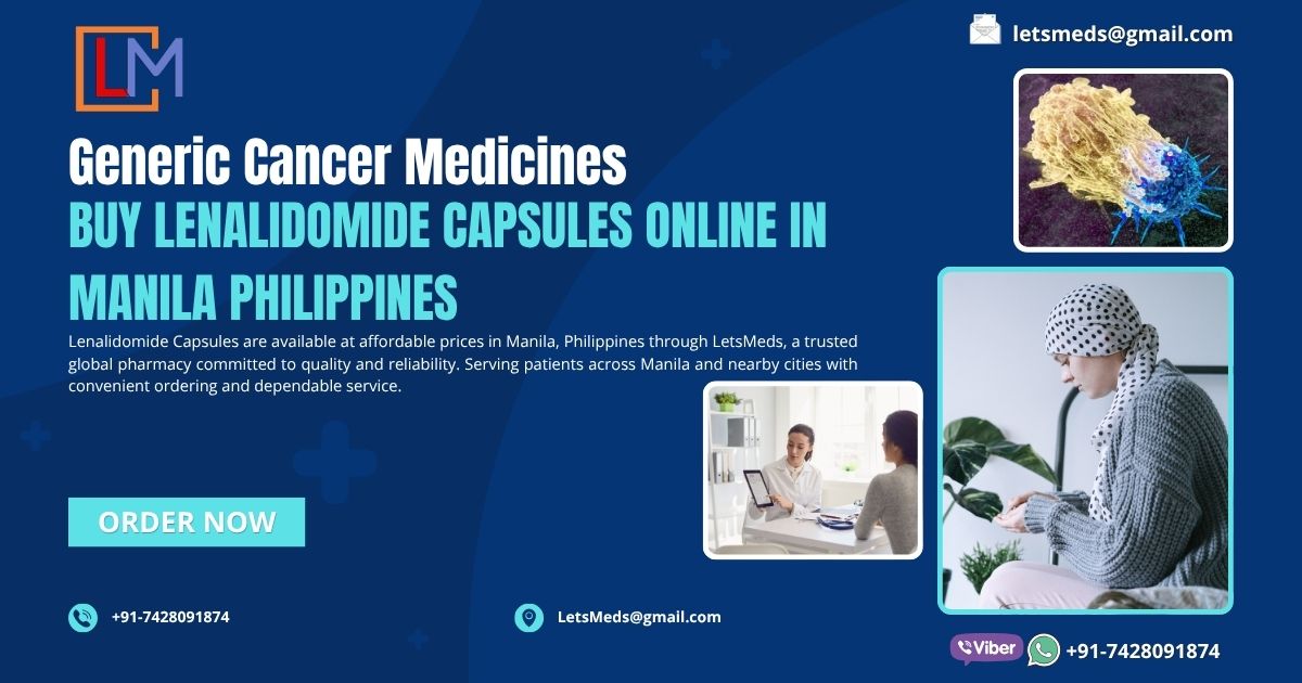 Purchase Lenalidomide Capsules Online in Metro Manila