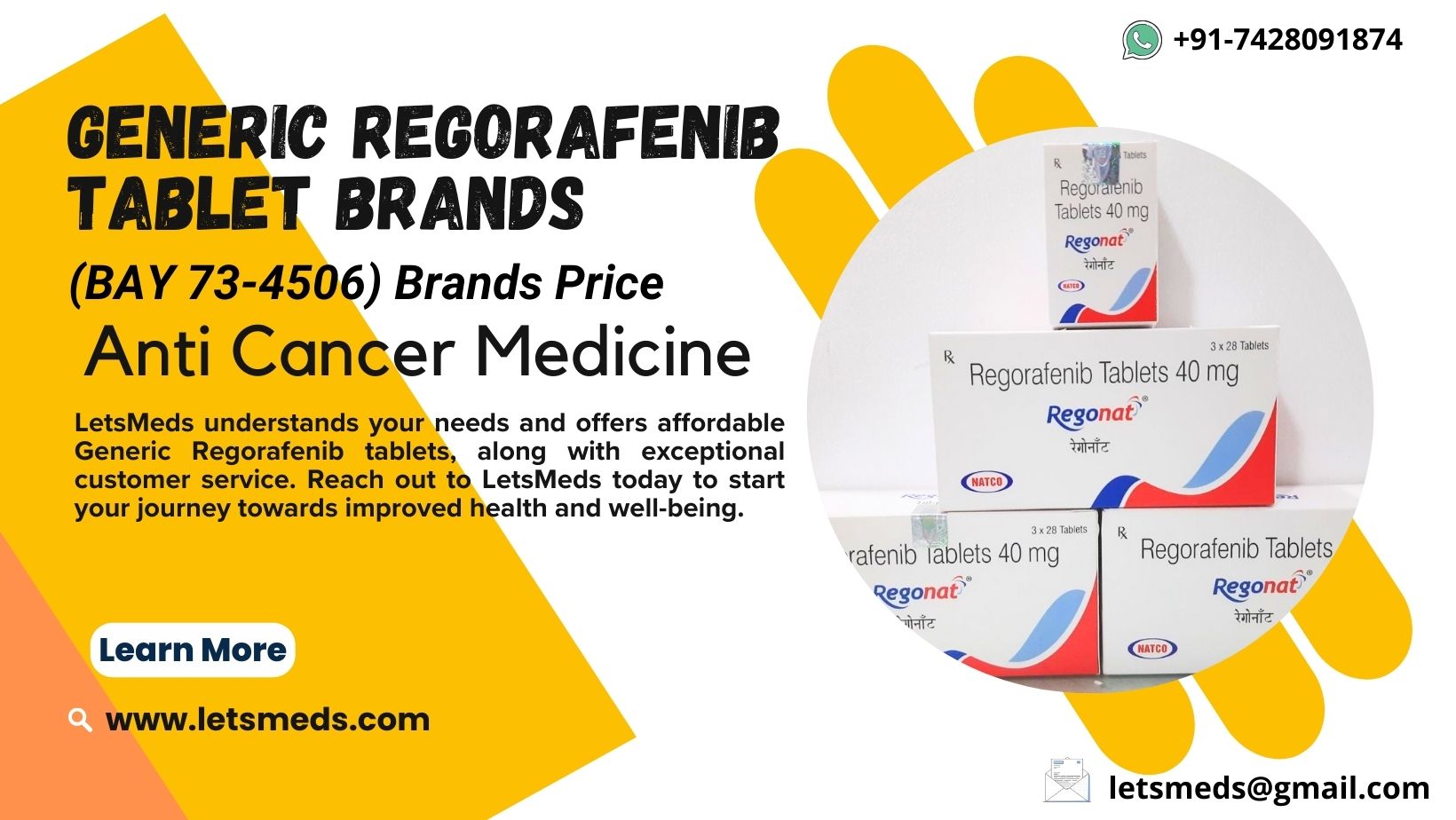 Buy Regorafenib Tablet Brands online at Wholesale Price Philippines