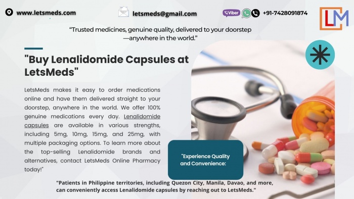 Where Can I buy Lenalidomide Capsules Online at Wholesale Price in Philippines